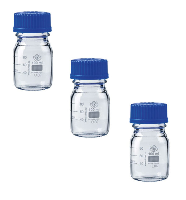 3x flacon de laboratoire 100 ml gradué en verre borosilicaté (col large). avec quincaillerie sénégalaise, achetez votre quincaillerie en ligne en toute confiance au sénégal. découvrez nos produits sélectionnés pour leur qualité et leur performance.