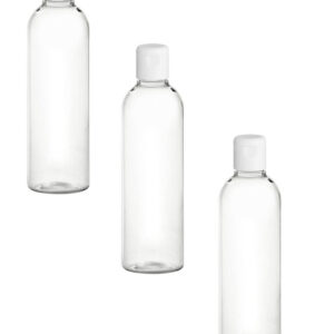 3x flacon pet transparent 250 ml avec capsule à charnière par comptoir des flacons. avec quincaillerie sénégalaise, accédez à une quincaillerie complète en ligne au sénégal. des produits de qualité et un service client attentif pour vos besoins.