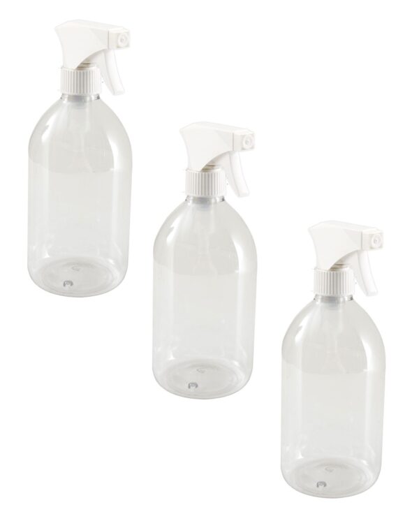 3x vaporisateurs pet transparent 500 ml haut avec gâchette par comptoir des flacons. quincaillerie sénégalaise vous facilite la vie avec une boutique en ligne complète pour tous vos besoins en quincaillerie au sénégal. des produits fiables livrés rapidement.