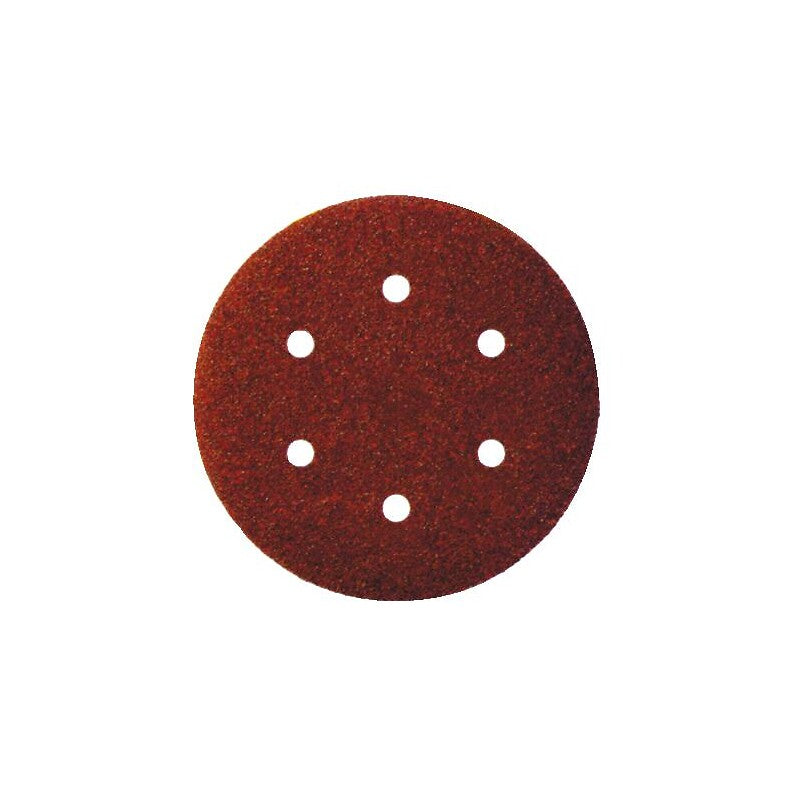 Abrasifs en disques papier auto-agrippant perforés 6 trous corindon aber diamètre 150 mm grain 120 boîte de 50. avec quincaillerie sénégalaise, achetez des produits de quincaillerie de qualité en ligne au sénégal. bénéficiez de notre service client dédié pour une expérience optimale.