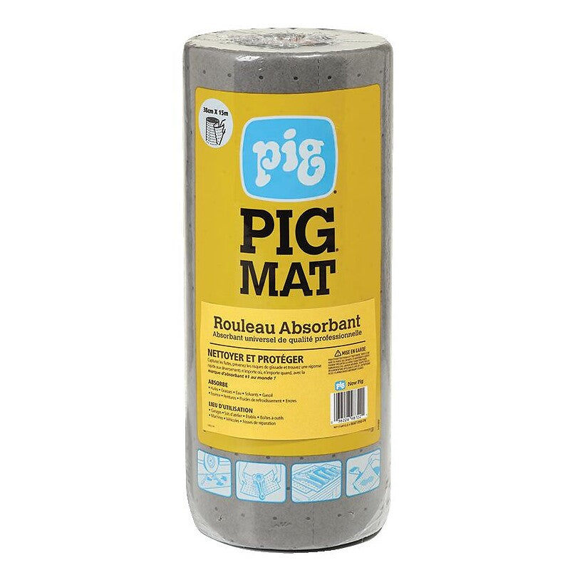 Absorbant pig mat très résistant avec 8 couches 100% polypropylène capacité 12,5l 60 formats précoupés de 25x38cm. pour tous vos besoins en quincaillerie, faites confiance à quincaillerie sénégalaise, votre boutique en ligne au sénégal. un large choix de produits disponibles à portée de clic.