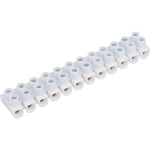 Barrette nylbloc 10mm2 blanc. achetez en toute tranquillité avec quincaillerie sénégalaise, votre expert en ligne en quincaillerie au sénégal. profitez de produits de haute performance livrés directement chez vous.