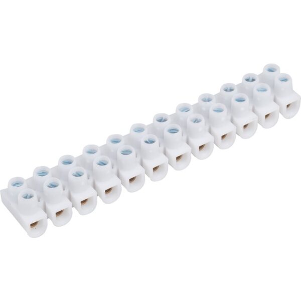 Barrette nylbloc 10mm2 blanc. achetez en toute tranquillité avec quincaillerie sénégalaise, votre expert en ligne en quincaillerie au sénégal. profitez de produits de haute performance livrés directement chez vous.