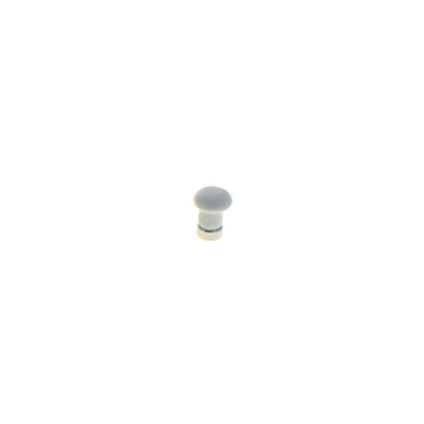 Bouton rond ø 25 mm en porcelaine coloris blanc - cuvette laiton massif finition laiton. quincaillerie sénégalaise, votre solution en ligne pour des achats de quincaillerie pratiques et fiables au sénégal. un service client dédié et des produits de premier choix vous attendent.