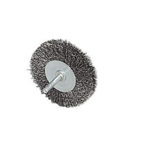 Brosse sur tige acier diamètre 75 mm fil diamètre 0,2 mm fil longueur 12 mm. quincaillerie sénégalaise est votre boutique en ligne de référence pour tous vos besoins en quincaillerie au sénégal. découvrez une large gamme de produits de qualité pour vos projets de construction et de rénovation.