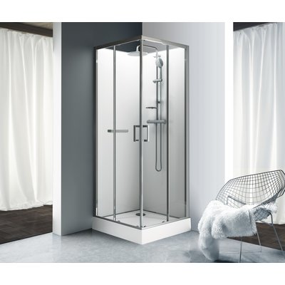 Cabine carré kara 90 cm, porte coulissante, verre transparent avantage, fond blanc réf. l11ka8c0201. quincaillerie sénégalaise, votre boutique en ligne pour une quincaillerie de qualité au sénégal. accédez facilement à une gamme variée d'outils et de matériaux.