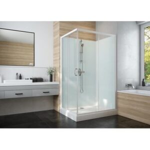 Cabine de douche iziglass 2 coulissante angle 90 x 90 cm en verre transparent réf. l11izc0090. pour une quincaillerie de qualité au sénégal, faites confiance à quincaillerie sénégalaise, votre boutique en ligne. des produits sélectionnés avec soin et un service exceptionnel.