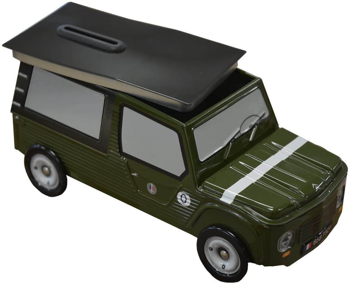 Citroën boîte à biscuits méhari militaire 16,5 x 7 x 7 cm - mehamil. quincaillerie sénégalaise vous propose une expérience d'achat en ligne unique pour vos besoins de quincaillerie au sénégal. profitez de notre large sélection de produits.
