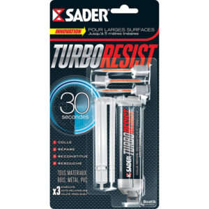 Colle bi-composant multi-matériaux sader turbo resist® 10 g et 3 embouts auto-mélangeurs. quincaillerie sénégalaise, la boutique en ligne de choix pour des solutions de quincaillerie robustes au sénégal. explorez notre catalogue complet pour tous vos besoins.