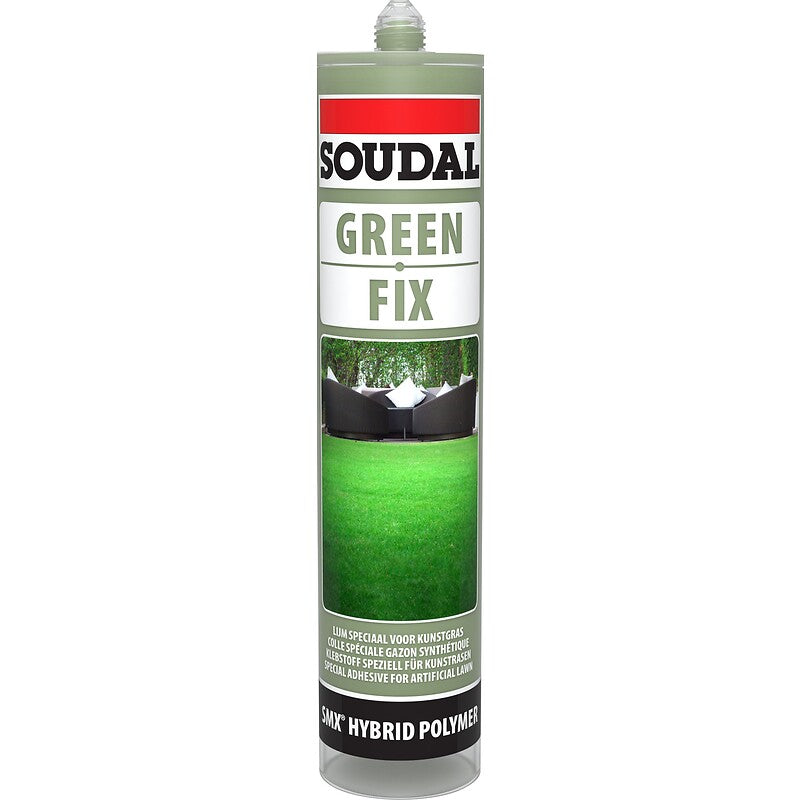 Colle gazon synthétique polymère green fix, coloris vert, carton de 6 cartouches de 290ml. quincaillerie sénégalaise, votre solution en ligne pour des achats de quincaillerie pratiques et fiables au sénégal. un service client dédié et des produits de premier choix vous attendent.
