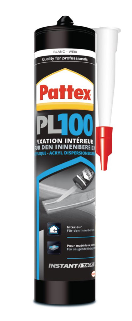 Colle pattex pl100 high tack cartouche 300ml. quincaillerie sénégalaise vous facilite la vie avec une boutique en ligne complète pour tous vos besoins en quincaillerie au sénégal. des produits fiables livrés rapidement.