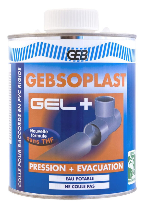 Colle pvc rigide, contact eau potable gebsoplast gel plus boîte 1 litre avec pinceau réf 504746. avec quincaillerie sénégalaise, achetez votre quincaillerie en ligne en toute confiance au sénégal. découvrez nos produits sélectionnés pour leur qualité et leur performance.