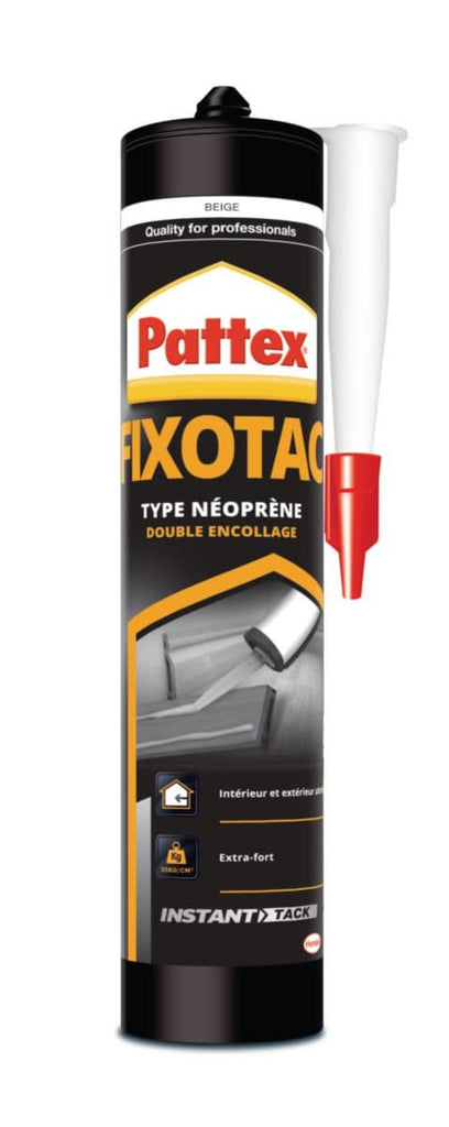 Colle type néoprène pattex fixotac tube de 345g beige. quincaillerie sénégalaise est la réponse à vos besoins de quincaillerie en ligne au sénégal. une vaste gamme de produits et un service client dédié pour vous servir.