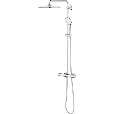 Colonne de douche avec mitigeur thermostatique chromé euphoria system 310 réf. 26384002. pour tous vos besoins en quincaillerie, faites confiance à quincaillerie sénégalaise, votre boutique en ligne au sénégal. un large choix de produits disponibles à portée de clic.