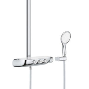 Colonne de douche avec mitigeur thermostatique rainshower system smartcontrol duo 360 blanc 26250ls0. quincaillerie sénégalaise, c'est la boutique en ligne qui simplifie vos achats de quincaillerie au sénégal. trouvez tout ce dont vous avez besoin pour vos projets de bricolage et de construction.