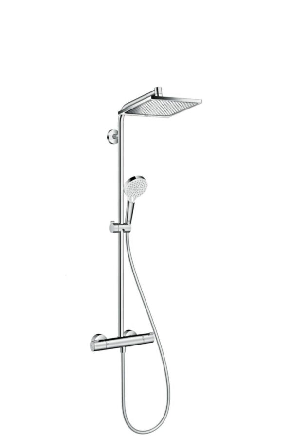 Colonne de douche hansgrohe chromée showerpipe crometta e240, réf.27271000. pour des produits de quincaillerie de confiance, choisissez quincaillerie sénégalaise, votre boutique en ligne au sénégal. commandez facilement et recevez rapidement.