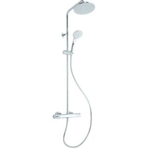 Colonne de douche thermostatique okyris chrome réf. d0495aa. achetez en toute tranquillité avec quincaillerie sénégalaise, votre expert en ligne en quincaillerie au sénégal. profitez de produits de haute performance livrés directement chez vous.