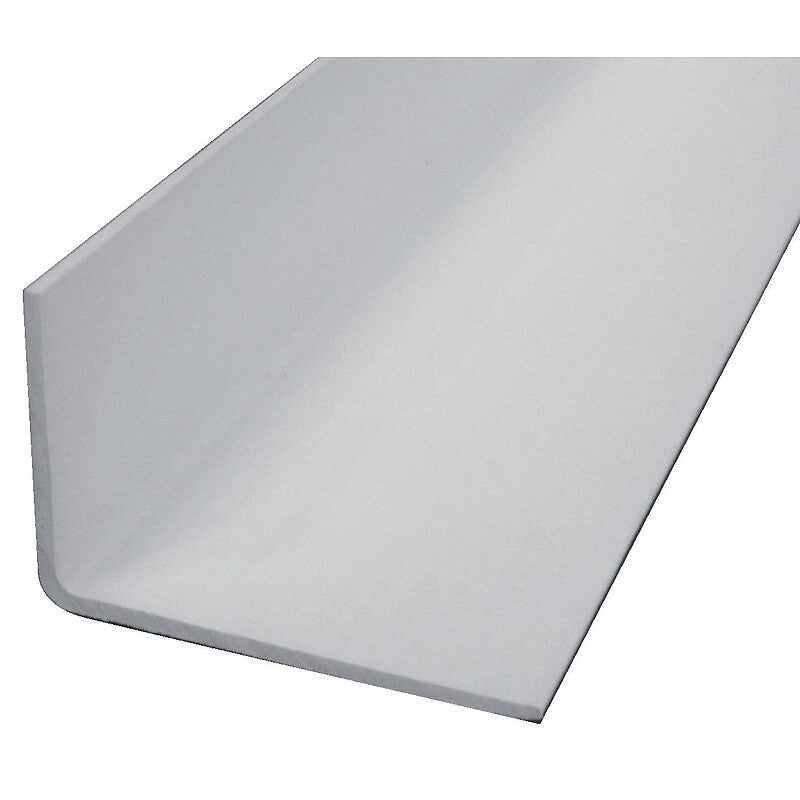 Cornière inégale - profil en l asymétrique pvc longueur 2,6m finition blanc 30 x 60mm. optez pour quincaillerie sénégalaise, votre boutique en ligne de quincaillerie au sénégal, pour des produits de qualité et un service client irréprochable.