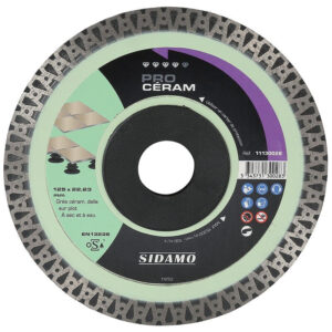 Disque diamant jante continue matériaux de décoration pro céram diamètre 125 mm, épaisseur 1,4 mm, alésage 22,2 mm. faites de quincaillerie sénégalaise votre fournisseur en ligne pour tous vos projets de quincaillerie au sénégal. des produits fiables et un service exceptionnel à votre disposition.