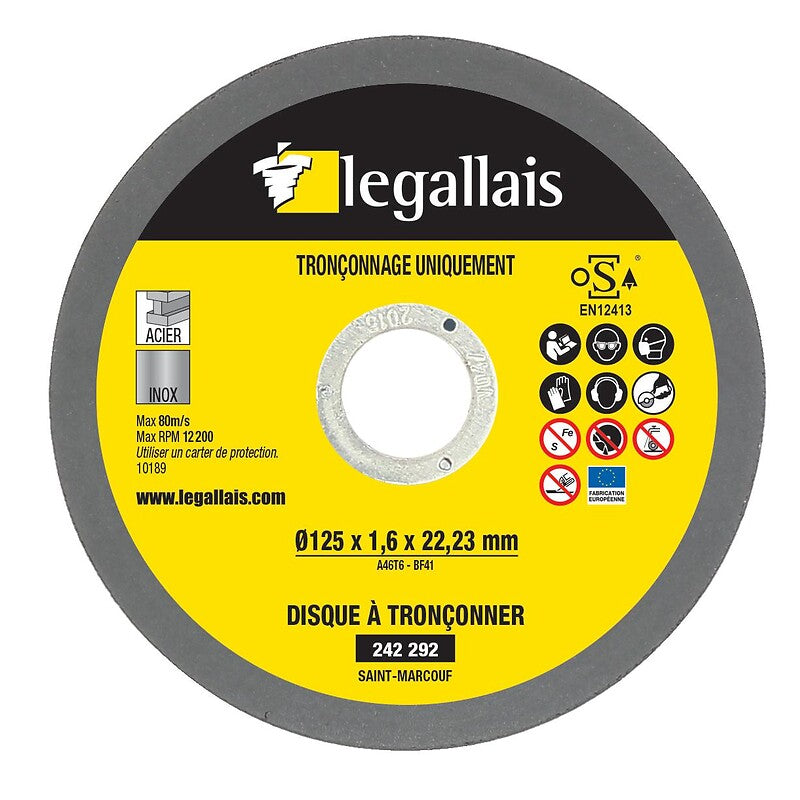 Disques à tronçonner métaux inox plat saint marcouf 230x2x22,23 en boîte de 25. faites de quincaillerie sénégalaise votre fournisseur en ligne pour tous vos projets de quincaillerie au sénégal. des produits fiables et un service exceptionnel à votre disposition.