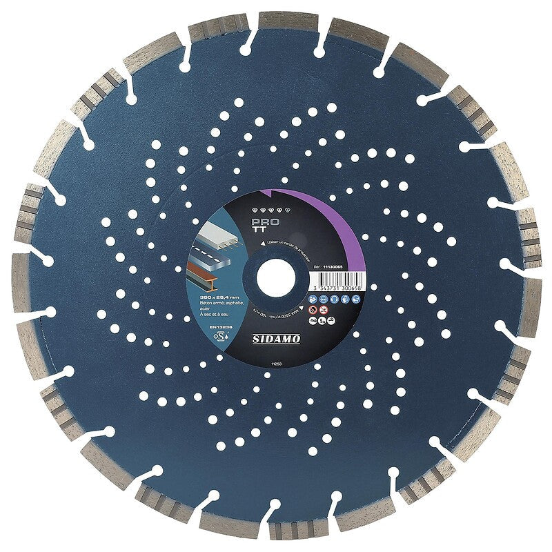 Disques diamants jante segmentée matériaux de construction pro tt diamètre 400 mm, épaisseur 3,2 mm, alésage 25,4 mm. avec quincaillerie sénégalaise, achetez votre quincaillerie en ligne en toute confiance au sénégal. découvrez nos produits sélectionnés pour leur qualité et leur performance.