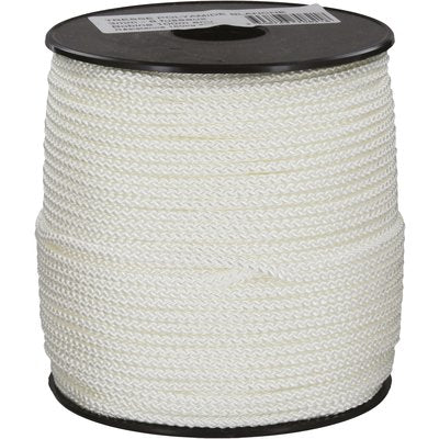 Drisse nylon blanc 3mm /250m. quincaillerie sénégalaise, votre destination en ligne pour tout ce qui concerne la quincaillerie au sénégal. achetez des outils et des matériaux de haute qualité sans quitter votre maison.