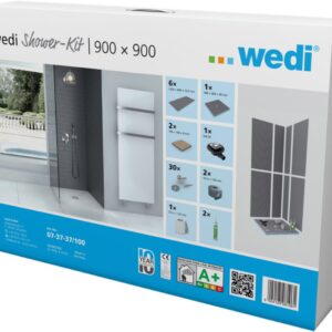Ensemble wedi shower-kit avec receveur 90x90, réf. 073737100. quincaillerie sénégalaise, votre boutique en ligne pour une quincaillerie de qualité au sénégal. accédez facilement à une gamme variée d'outils et de matériaux.