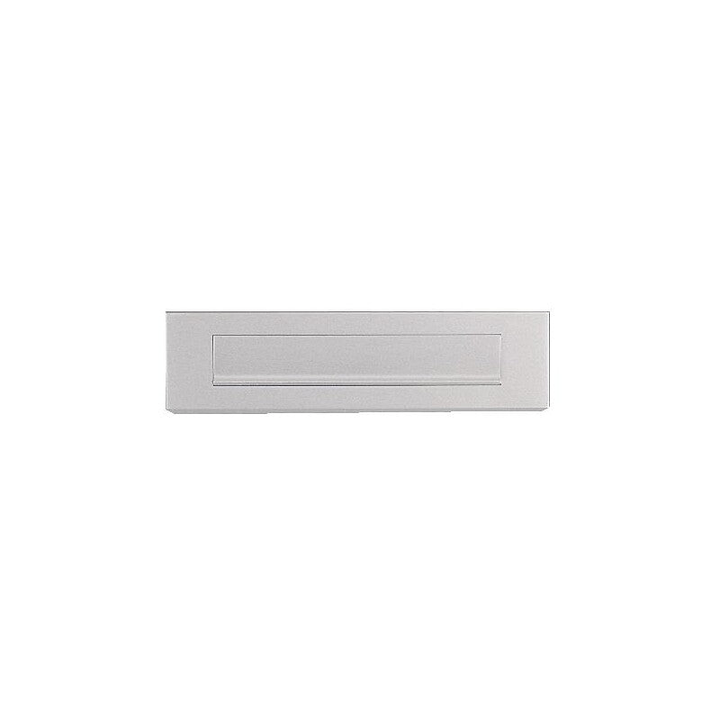 Entrée de boîtes aux lettres en aluminium anodisé finition argent 360 x 65 mm - type 458. faites de quincaillerie sénégalaise votre fournisseur en ligne pour tous vos projets de quincaillerie au sénégal. des produits fiables et un service exceptionnel à votre disposition.
