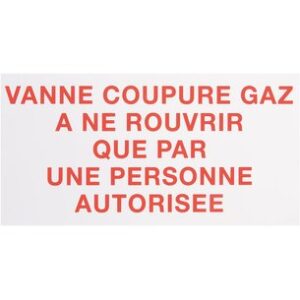 Etiq vanne de coupure gaz. avec quincaillerie sénégalaise, achetez des produits de quincaillerie de qualité en ligne au sénégal. bénéficiez de notre service client dédié pour une expérience optimale.