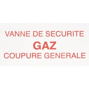 Etiquette vanne securite gaz. avec quincaillerie sénégalaise, achetez des produits de quincaillerie de qualité en ligne au sénégal. bénéficiez de notre service client dédié pour une expérience optimale.