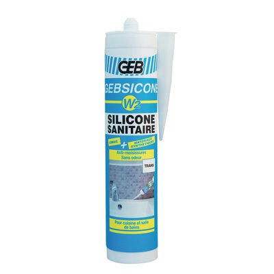 Gebsicone w2 translucide 310ml. quincaillerie sénégalaise, votre boutique en ligne de confiance pour des solutions de quincaillerie au sénégal. découvrez notre assortiment complet et commandez facilement.