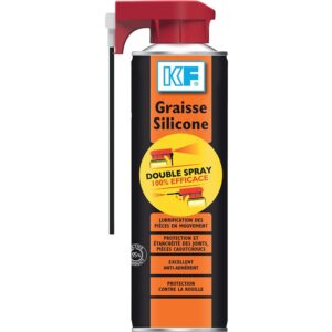 Graisse silicone translucide aérosol double spray 400 ml net. pour des achats de quincaillerie en toute simplicité, choisissez quincaillerie sénégalaise, votre boutique en ligne au sénégal. un service rapide et des produits de qualité.