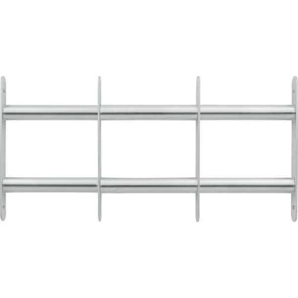 Grille anti-effraction pour châssis et soupirail en acier zingué hauteur 300 mm ajustable en largeur de 500 à 650 mm. pour tous vos besoins en quincaillerie, faites confiance à quincaillerie sénégalaise, votre boutique en ligne au sénégal. un large choix de produits disponibles à portée de clic.