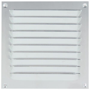 Grille d'aération estampée aluminium avec moustiquaire nylon 250 x 100 mm. pour des produits de quincaillerie de confiance, choisissez quincaillerie sénégalaise, votre boutique en ligne au sénégal. commandez facilement et recevez rapidement.