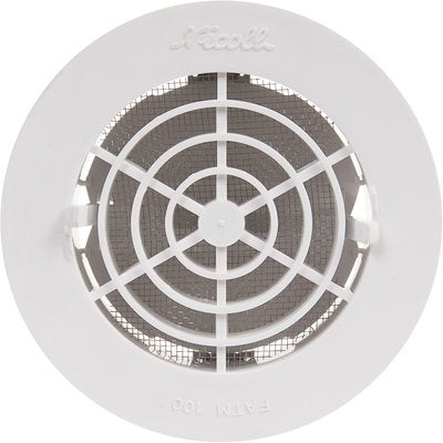 Grille d'aération - fatm125 - blanc - ø 144/110 mm - ép. 38 mm - tube ø 140 mm. quincaillerie sénégalaise est votre boutique en ligne de référence pour tous vos besoins en quincaillerie au sénégal. découvrez une large gamme de produits de qualité pour vos projets de construction et de rénovation.