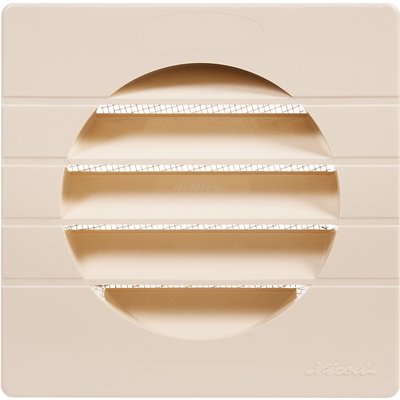 Grille d'aération spécial façade pour tube pvc - getm125 - teinte sable - 149x149x38 mm - ø 125 mm. quincaillerie sénégalaise, votre boutique en ligne pour une quincaillerie de qualité au sénégal. accédez facilement à une gamme variée d'outils et de matériaux.