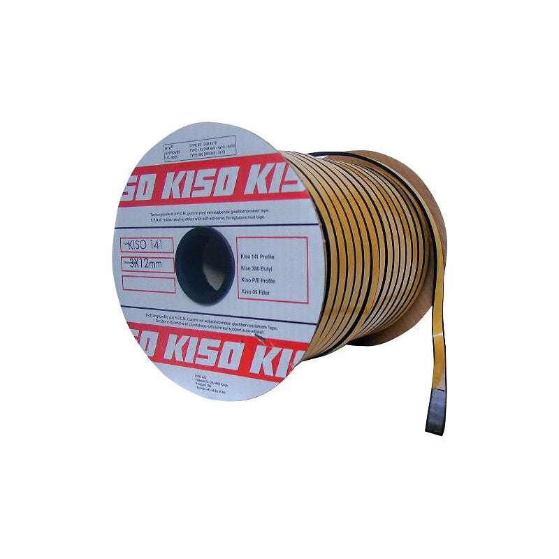 Joint d'étanchéité kiso 141 en epdm vitrage/châssis épaisseur 3 x largeur 15 mm en bobine de 100 ml coloris brun. quincaillerie sénégalaise vous propose une expérience d'achat en ligne unique pour vos besoins de quincaillerie au sénégal. profitez de notre large sélection de produits.