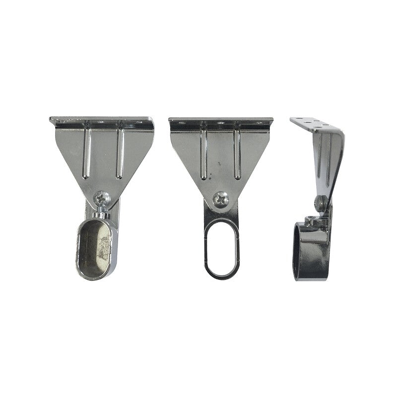 Kit de supports pour tubes ovale 30 x 15 sous-pente - 2 supports d'extrémité et 1 support central - chromé. quincaillerie sénégalaise, c'est la boutique en ligne qui simplifie vos achats de quincaillerie au sénégal. trouvez tout ce dont vous avez besoin pour vos projets de bricolage et de construction.