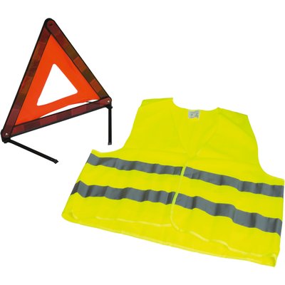 Kit triangle+gilet homologue. quincaillerie sénégalaise, c'est la boutique en ligne de référence pour des produits de quincaillerie au sénégal. profitez d'un service client dévoué et d'une livraison rapide.