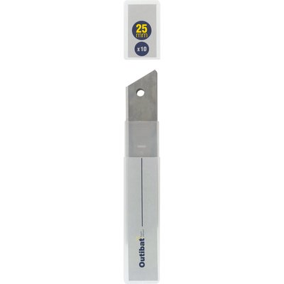 Lame pour cutter 25 mm /10. faites de quincaillerie sénégalaise votre fournisseur en ligne pour tous vos projets de quincaillerie au sénégal. des produits fiables et un service exceptionnel à votre disposition.