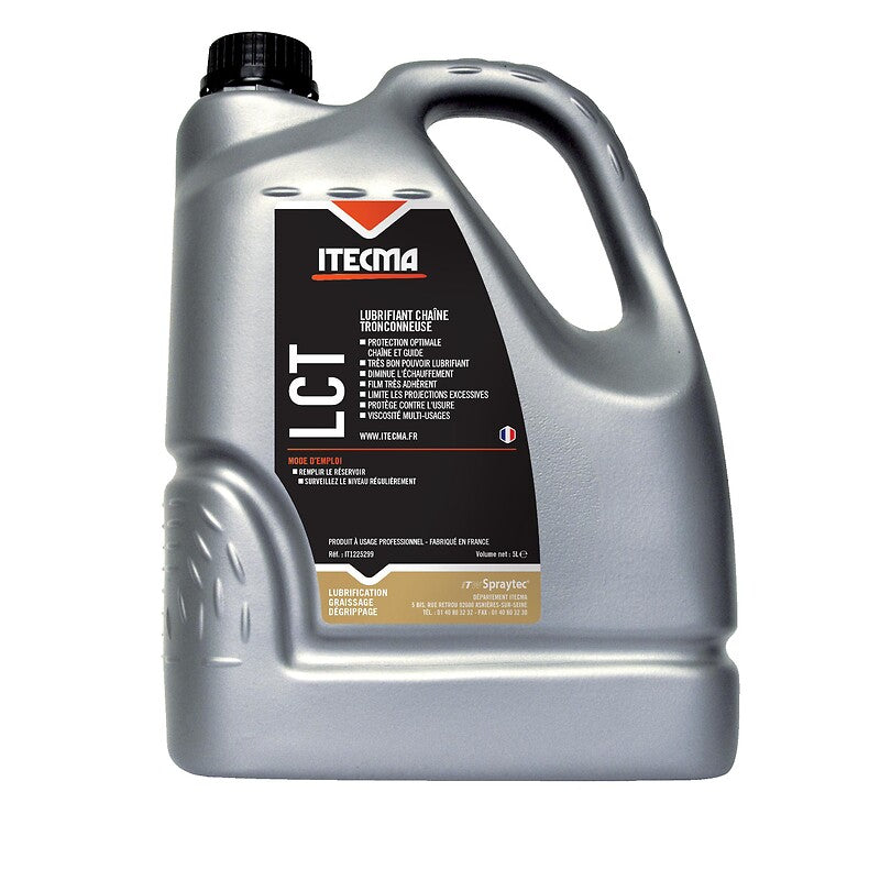 Lubrifiant pour chaine de tronçonneuse lct bidon de 5 litres. quincaillerie sénégalaise, c'est la solution en ligne pour tous vos projets de bricolage et de construction au sénégal. accédez à une gamme variée de produits en quelques clics.