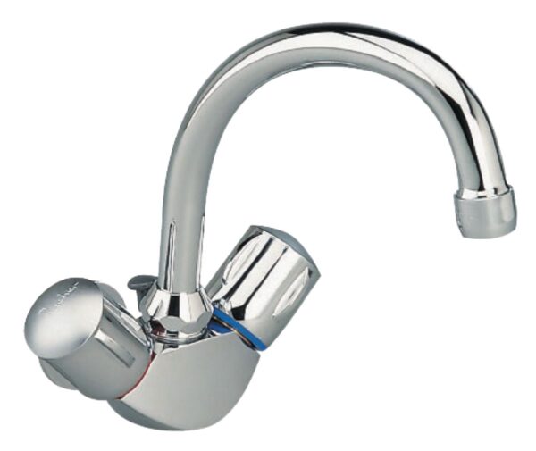 Mélangeur de lavabo porcher ulysse monotrou avec bec tube orientable et tirette, chromé réf. d1603aa. explorez quincaillerie sénégalaise, la boutique en ligne de quincaillerie de choix au sénégal. des outils aux matériaux de construction, nous avons tout ce qu'il vous faut.