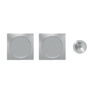 Manœuvres rosace carrée pour porte coulissante usinage ø 48 mm inox satiné. quincaillerie sénégalaise vous facilite la vie avec une boutique en ligne complète pour tous vos besoins en quincaillerie au sénégal. des produits fiables livrés rapidement.