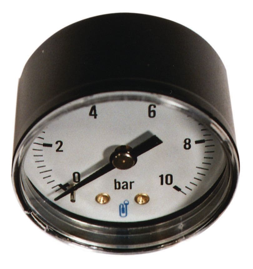 Manomètre DISTRILABO type 116 D50mm 0 à 10b ABS, 8x13, Réf.1162RA14D