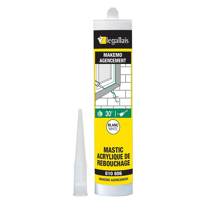 Mastic acrylique de rebouchage makemo blanc palette de 1440 cartouches de 310 ml. quincaillerie sénégalaise est votre boutique en ligne spécialisée en quincaillerie au sénégal. profitez d'une expérience d'achat simple et rapide avec une large gamme de produits de qualité.