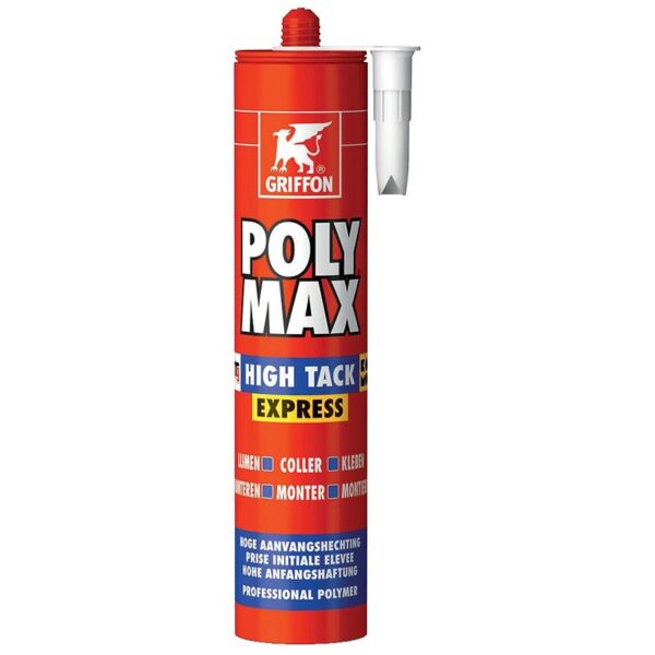 Mastic colle polymère polymax®high tack express blanc carton de 12 cartouches de 435g. pour des achats de quincaillerie en toute simplicité, choisissez quincaillerie sénégalaise, votre boutique en ligne au sénégal. un service rapide et des produits de qualité.