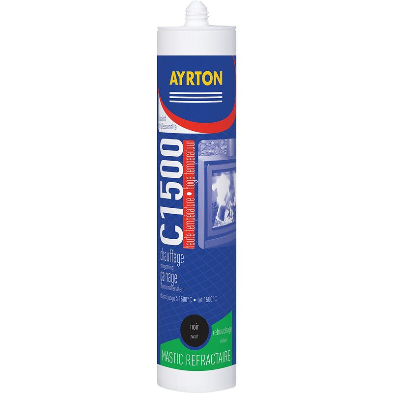 Mastic colle réfractaire firecement ht° coloris noir cartouche de 310 ml. avec quincaillerie sénégalaise, accédez à une quincaillerie complète en ligne au sénégal. des produits de qualité et un service client attentif pour vos besoins.