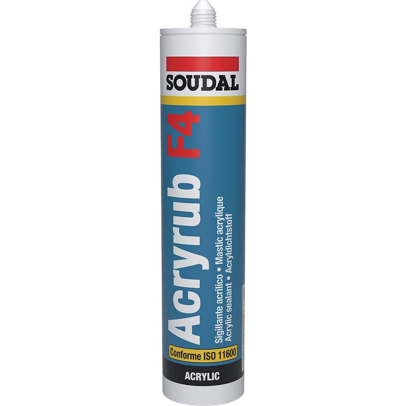 Mastic monocomposant plasto-élastique de rebouchage acrylique acryrub f4 coloris acajou carton de 24 cartouches de 300ml. quincaillerie sénégalaise vous facilite la vie avec une boutique en ligne complète pour tous vos besoins en quincaillerie au sénégal. des produits fiables livrés rapidement.