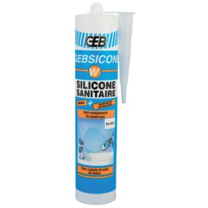 Mastic sanitaire silicone acétique gebsicone w coloris blanc cartouche 310 ml. quincaillerie sénégalaise est la réponse à vos besoins de quincaillerie en ligne au sénégal. une vaste gamme de produits et un service client dédié pour vous servir.