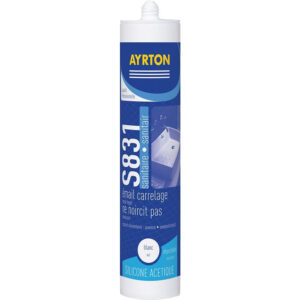 Mastic sanitaire silicone acétique s 831 translucide cartouche de 300 ml. quincaillerie sénégalaise est votre boutique en ligne de référence pour tous vos besoins en quincaillerie au sénégal. découvrez une large gamme de produits de qualité pour vos projets de construction et de rénovation.